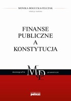 Okładka:Finanse publiczne a Konstytucja 