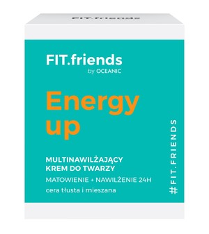 FIT.friends Energy Up Multinawilżający Krem matujący-cera tłusta i mieszana