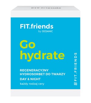 FIT.friends Go Hydrate Regeneracyjny Hydrosorbet do twarzy na dzień i noc