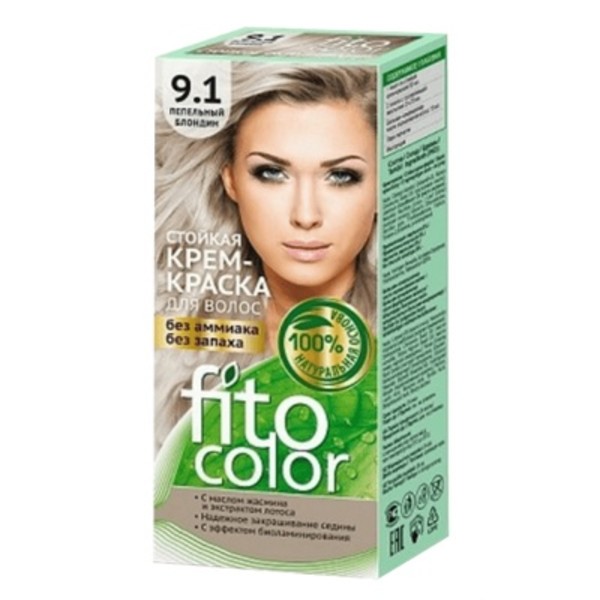 Fitocolor 9.1 blond popielaty Farba-krem do włosów
