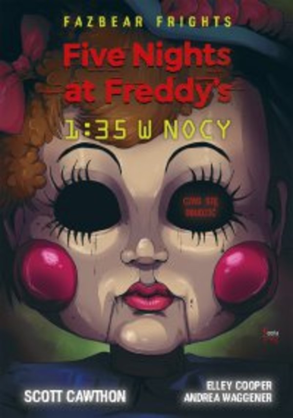 1:35 w nocy - mobi, epub Five Nights At Freddy`s Tom 3