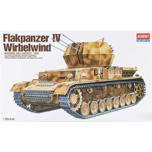 Flakpanzer IV Wirbelwind German Anti-Aircraft Tank Skala 1:35