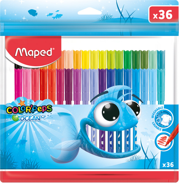 Flamastry Maped Color`Peps Ocean 36 kolorów