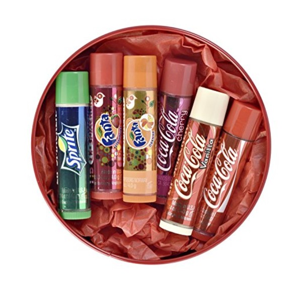 Flavoured Lip Balm Collection (Zestaw) Błyszczyki do ust Coca-Cola