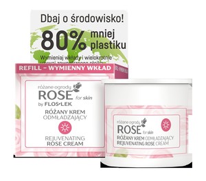 Rose for Skin Różany Krem odmładzający- wkład