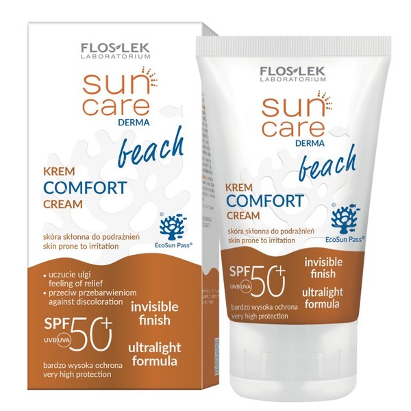 Sun Care Derma Beach Krem do twarzy i ciała Comfort SPF50+