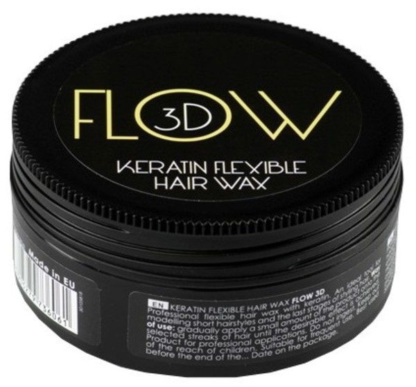 Flow 3D Keratin Flexible Hair Wax Elastyczny wosk do włosów z keratyną