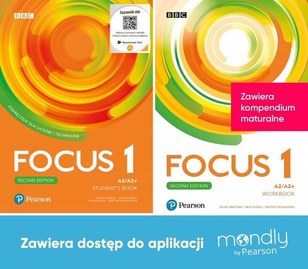 Focus Second Edition 1. Komplet: podręcznik + zeszyt ćwiczeń + dostęp mondly