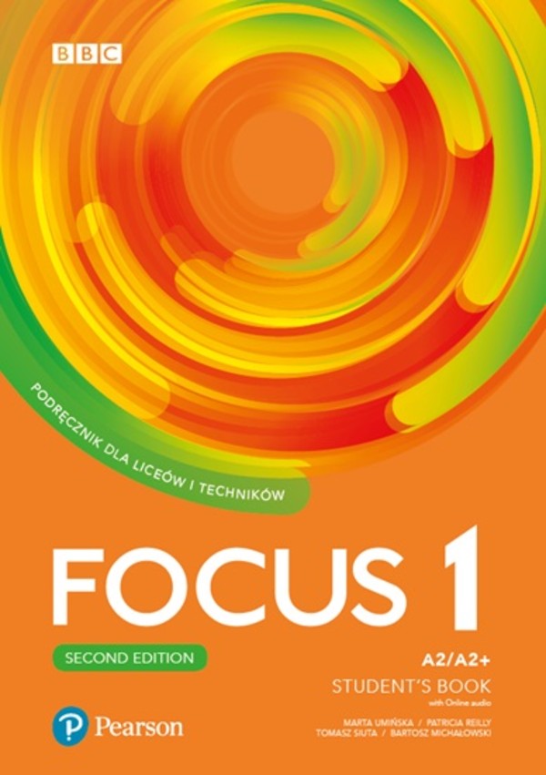 Focus Second Edition 1. Podręcznik + kod (Digital Resources + Interactive eBook) kod wklejony po podstawówce, 4-letnie liceum i 5-letnie technikum