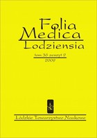 Folia Medica Lodziensia t. 36 z. 2/2009 - pdf