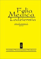 Folia Medica Lodziensia t. 37 z. 2/2010 - pdf