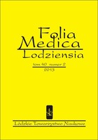 Folia Medica Lodziensia t. 40 z. 2/2013 - pdf