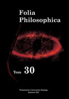 Folia Philosophica. T. 30 - pdf
