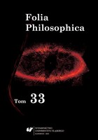 Folia Philosophica. T. 33 - pdf