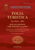 Folia Turistica Special Edition: `The Master Classes` - pdf Nr 25(1)-2011