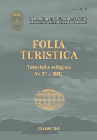 Folia Turistica Turystyka religijna - pdf Nr 27 - 2013