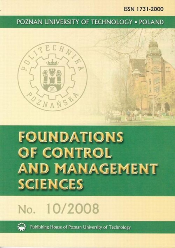Foundations of Control 10/2008 - pdf
