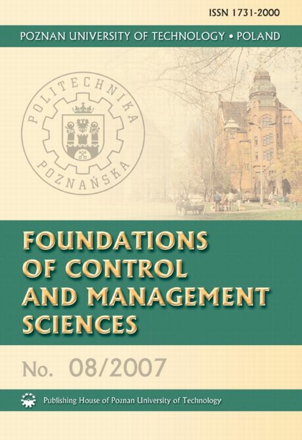 Foundations of Control 8/2007 - pdf