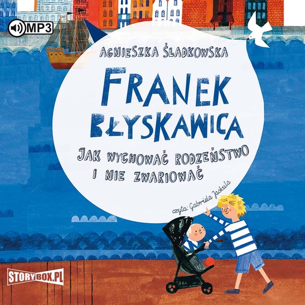 Franek Błyskawica Jak wychować rodzeństwo i nie zwariować Audiobook CD MP3