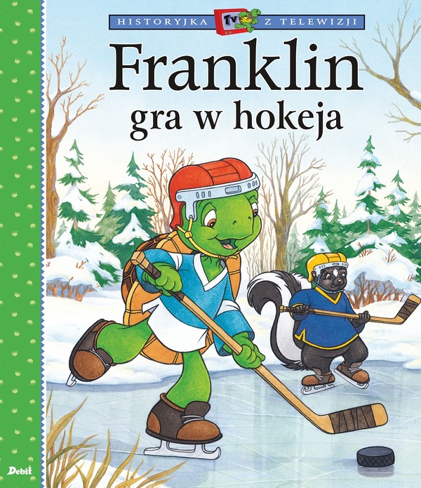 Franklin gra w hokeja Htoryjka z telewizji