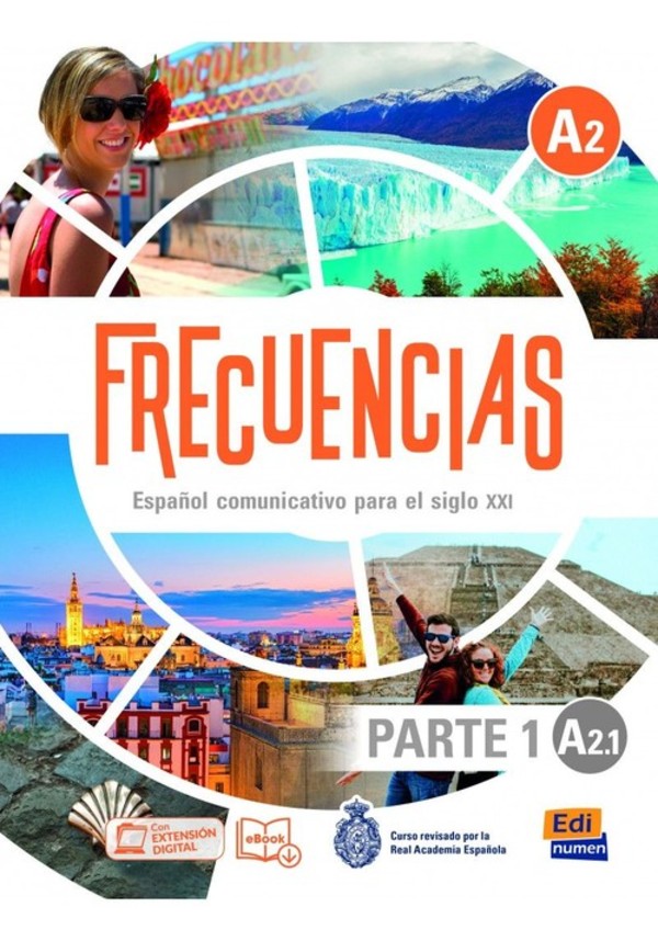Frecuencias A2.1 Podręcznik + zawartość online. Część 1. Liceum i technikum. Szkoły językowe