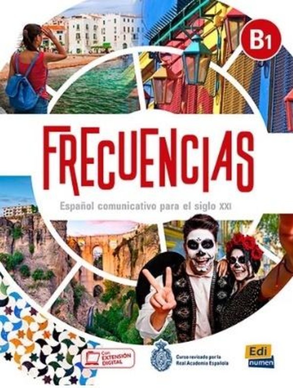 Frecuencias B1. Podręcznik + zawartosć online. Liceum i technikum. Szkoły językowe