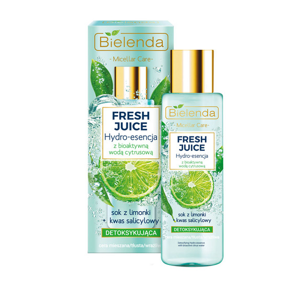 Fresh Juice Hydro-esencja detoksykująca z wodą cytrusową Limonka