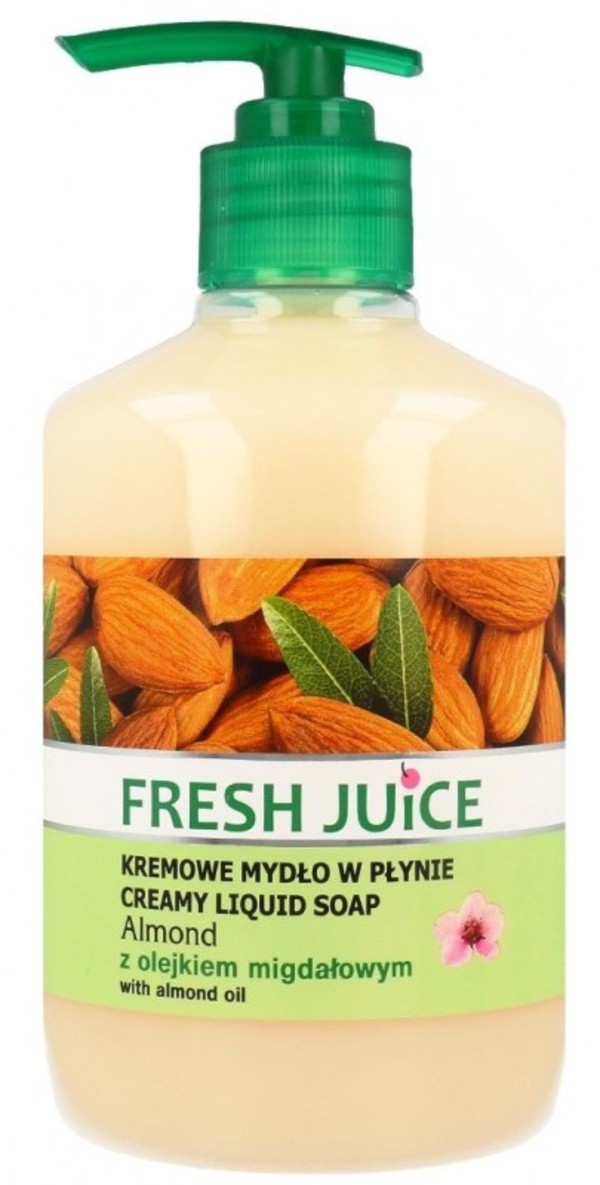 Fresh Juice Kremowe mydło w płynie Almond z olejkiem migdałowym