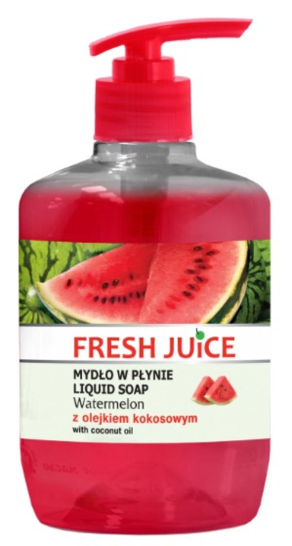Fresh Juice Mydło w płynie Watermelon z olejkiem kokosowym