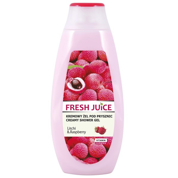 Fresh Juice Kremowy żel pod prysznic Litchi & Raspberry