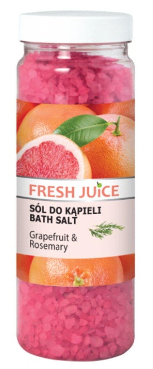 Fresh Juice Sól do kąpieli Grapefruit & Rosemary