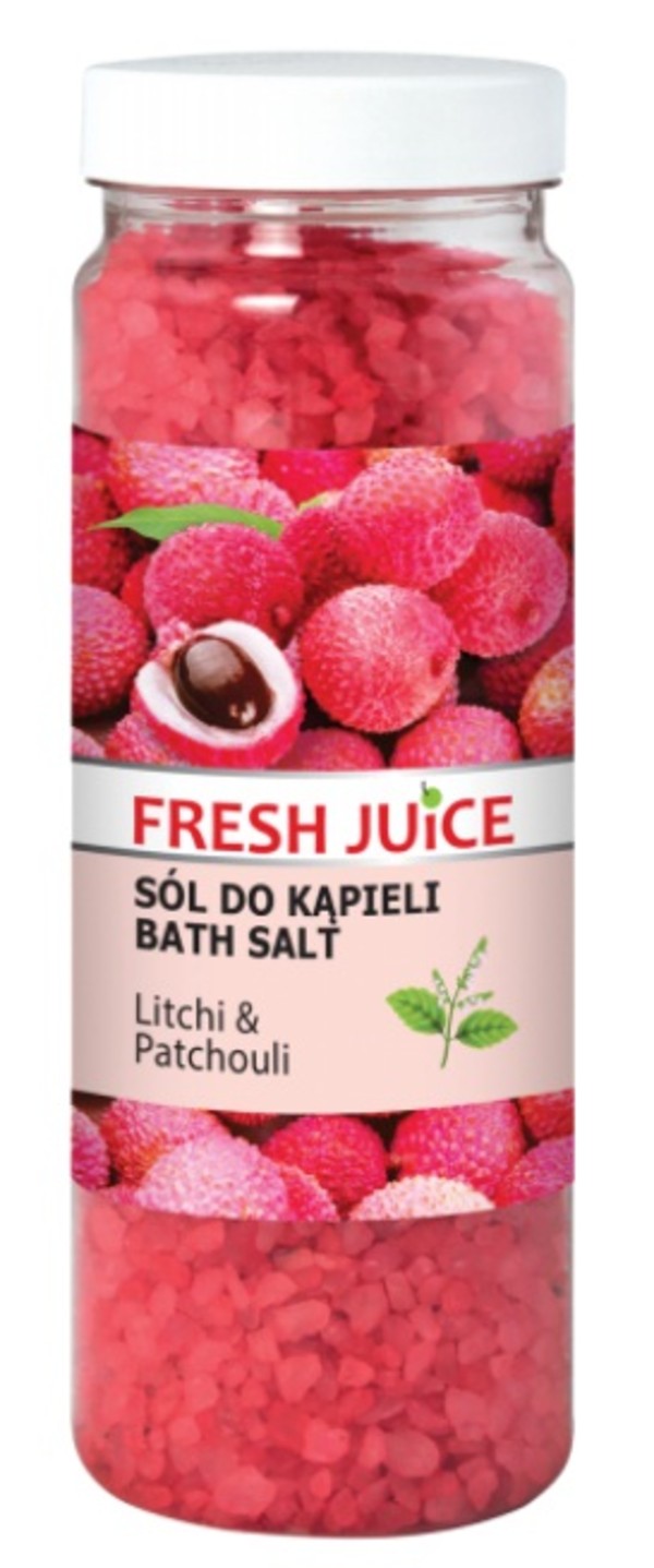 Fresh Juice Sól do kąpieli Litchi & Patchouli