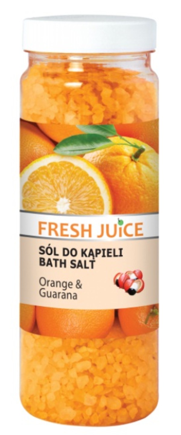 Fresh Juice Sól do kąpieli Orange & Guarana