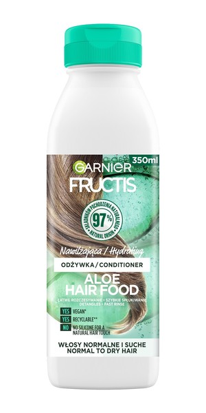 Fructis Aloe Hair Food Odżywka nawilżająca do włosów normalnych i suchych