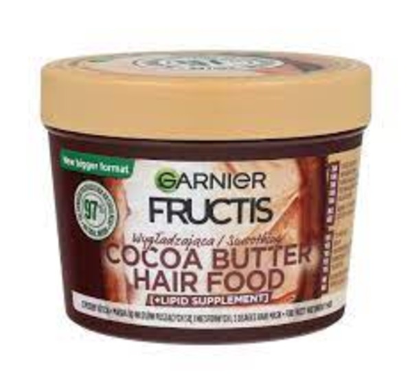 Cocoa Butter Hair Food Maska wygładzająca do włosów puszących się i niesfornych