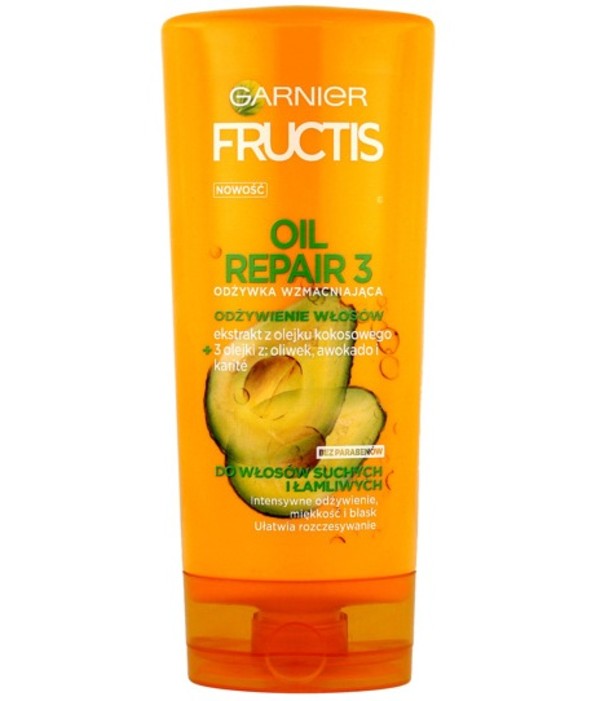Fructis Oil Repair 3 Odżywcza odżywka do włosów.