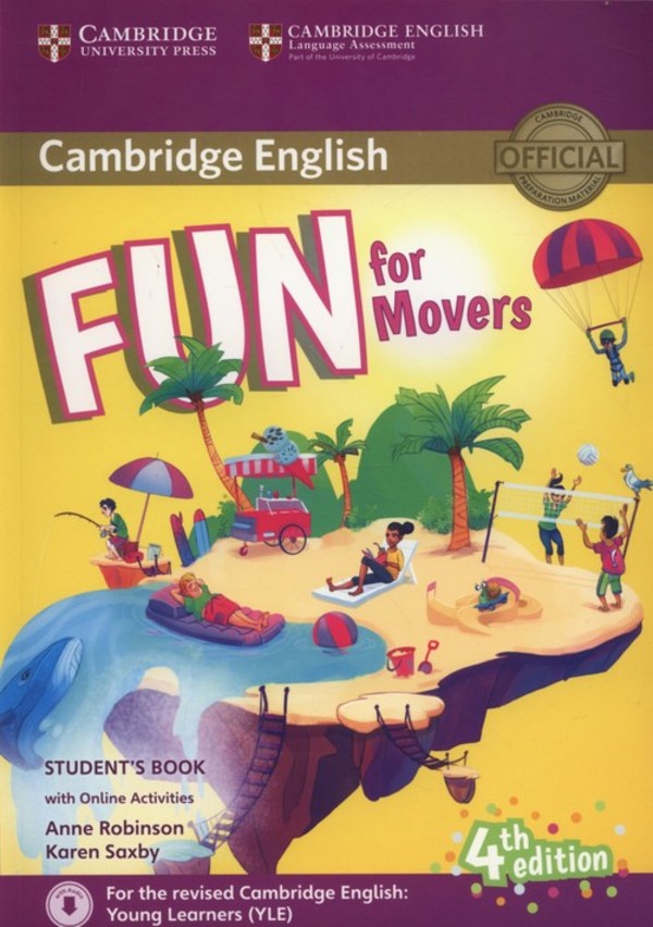 Fun for Movers. Student`s Book +Audio + Online Activities 4th edition
