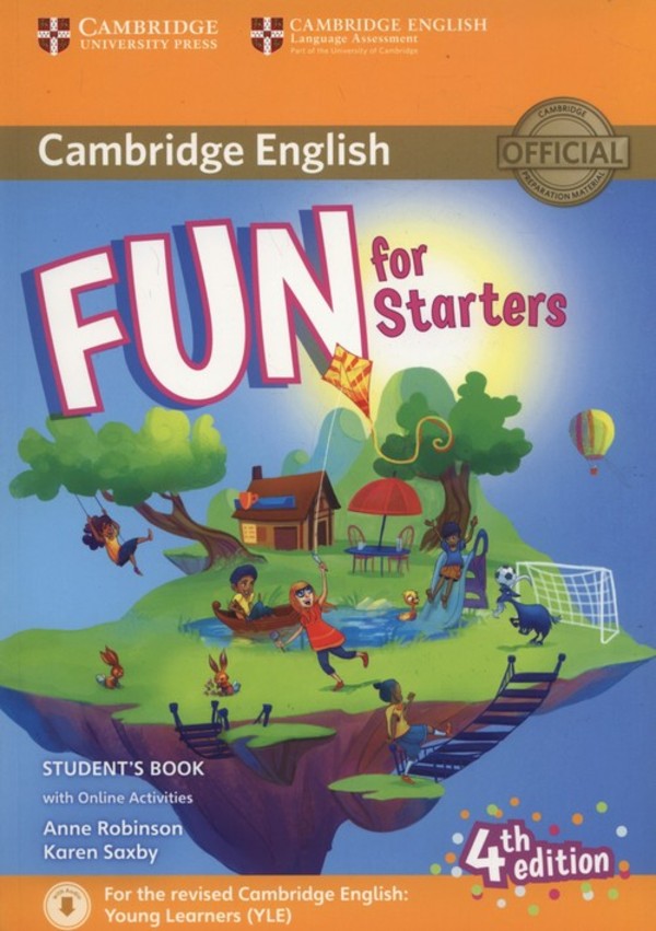 Fun for Starters. Student`s Book Podręcznik + Online Activities Zeszyt ćwiczeń 4th edition