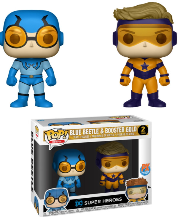 Funko POP DC 2 Pack: Blue Beetle & Booster Gold (Exc) (CC)