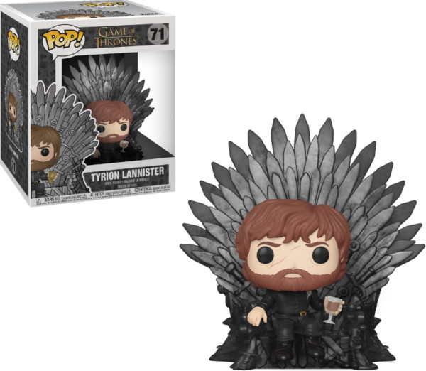 Funko POP Deluxe: Game of Thrones S10 - Tyrion Sitting on Iron Throne 71