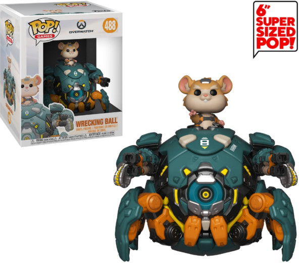 Funko POP Games: Overwatch - Wrecking Ball 488