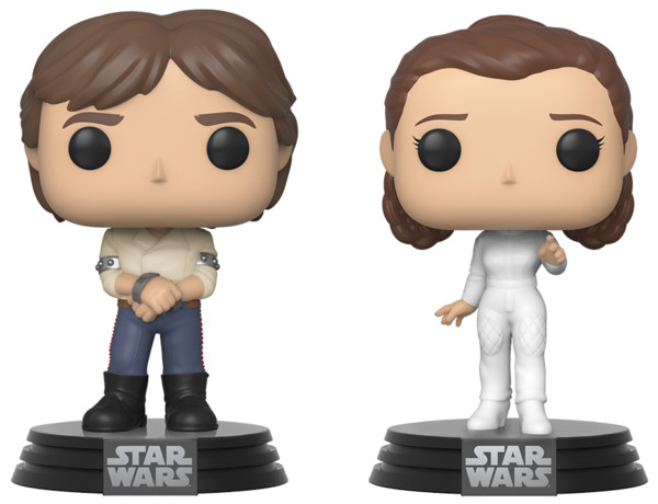 Funko POP Star Wars: The Empire Strikes Back: Han Solo & Princess Leia