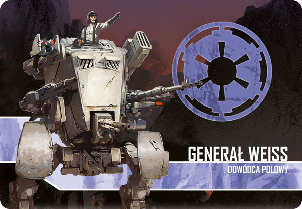 Star Wars : Imperium Atakuje - Generał Weiss, Dowódca polowy Zestaw przeciwnika - I Fala Dodatków