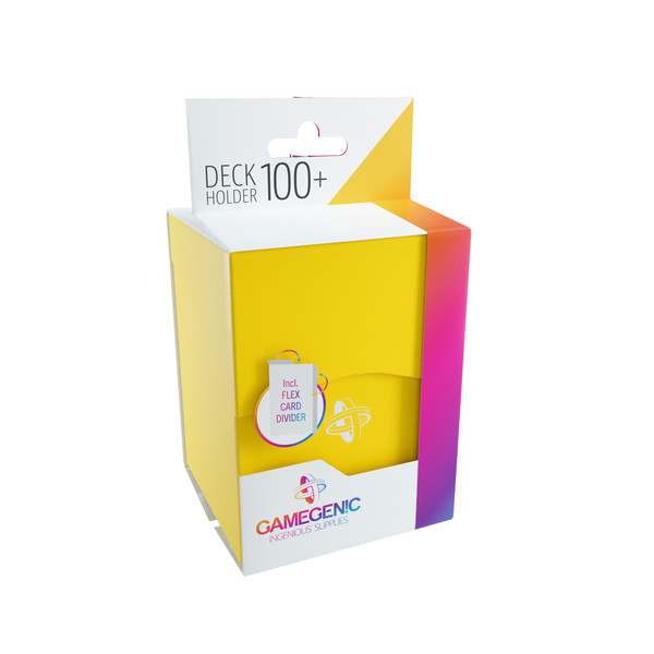 Deck Box Gamegenic: Deck Holder 100+ Yellow