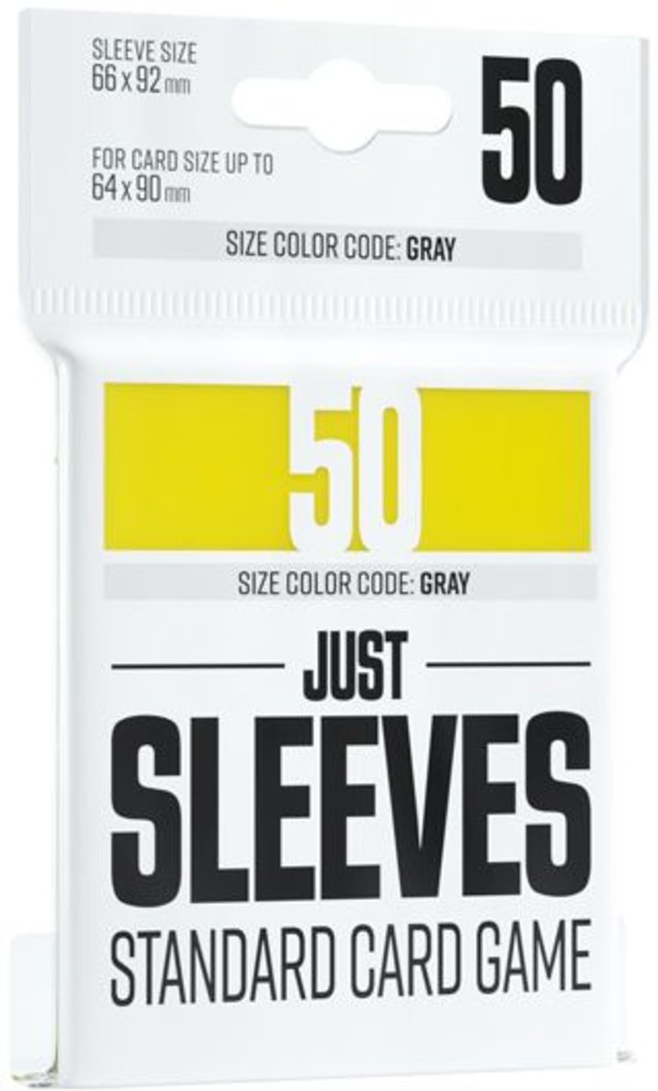 Koszulki Just Sleeves - Standard Card Game Sleeves (66x92 mm) Żółte 50 sztuk