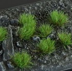 Grass tufts - 6 mm - Strong Green (Small)