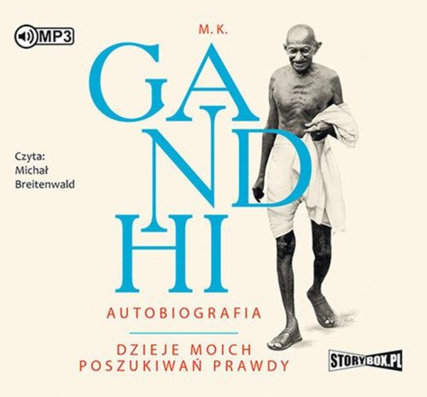 Gandhi Autobiografia Audiobook CD Audio Dzieje moich poszukiwań prawdy