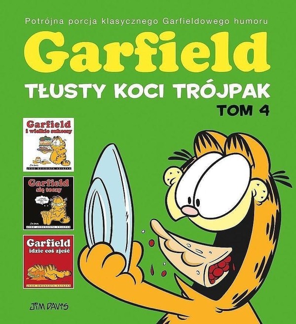 Garfield Tłusty koci trójpak Garfield Tom 4