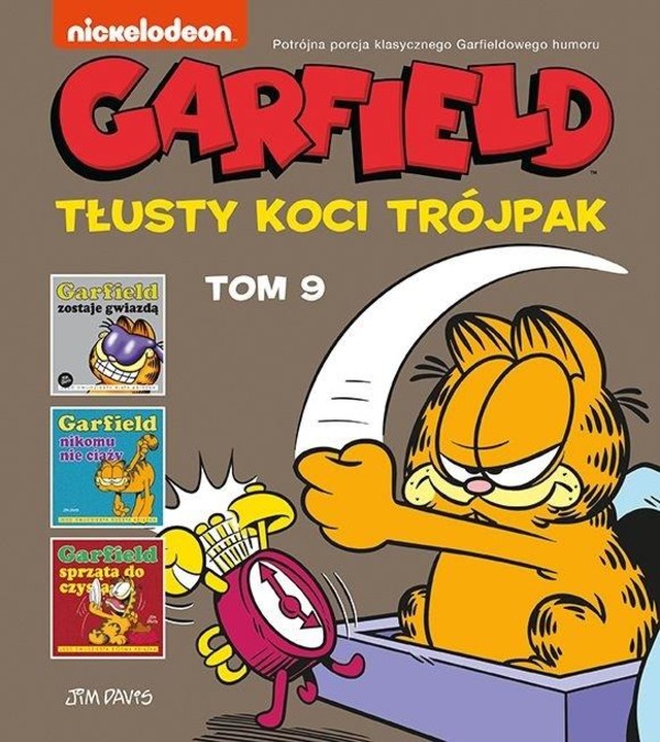 Garfield. Tłusty koci trójpak Tom 9