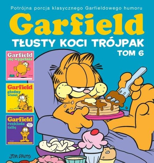Garfield Tłusty koci trójpak Tom 6